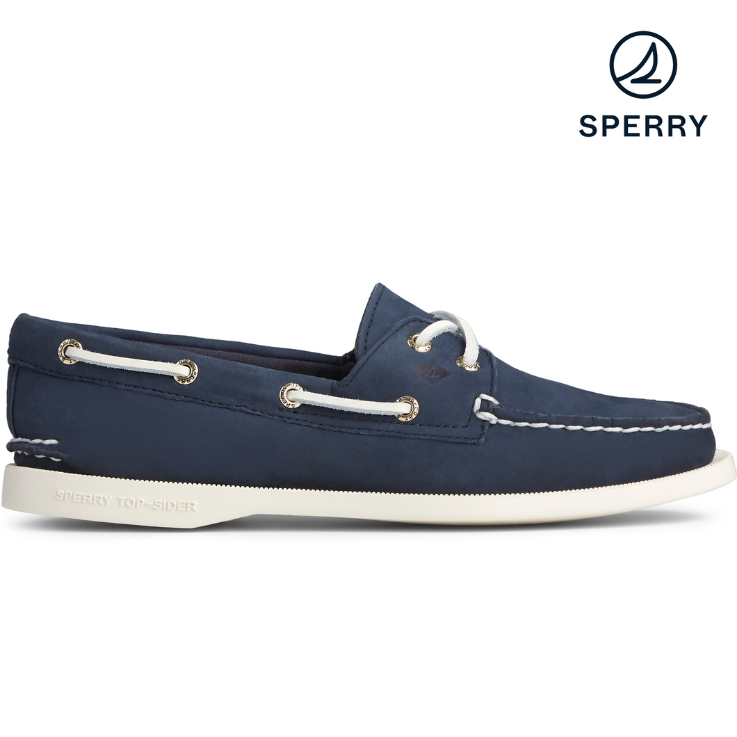 Sperry Women's Authentic Original Boat Shoe - Navy (STS81162)