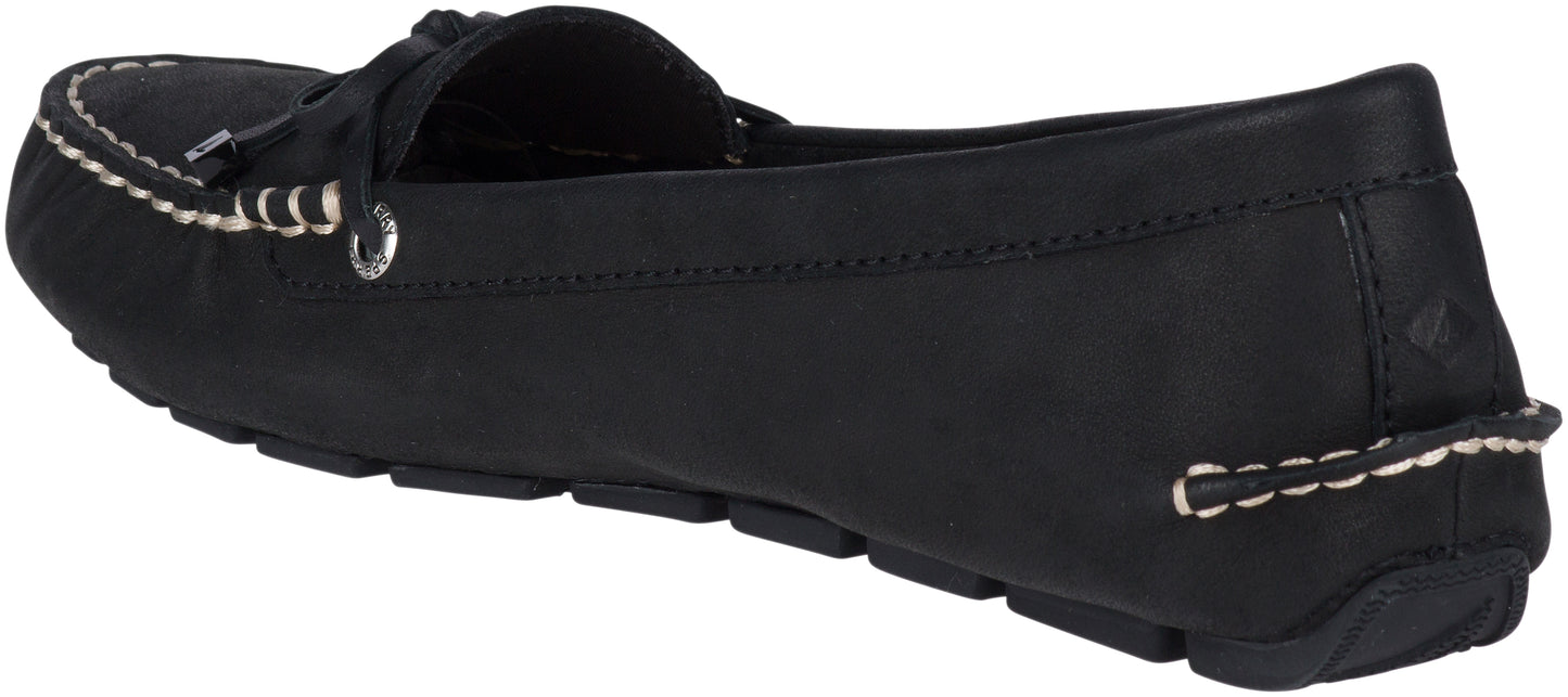 Sperry Women's Katharine Leather Black Slip-on Loafer (STS81879)
