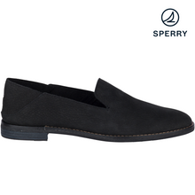 Load image into Gallery viewer, Sperry Women&#39;s Seaport Levy Black Loafer (STS82455)
