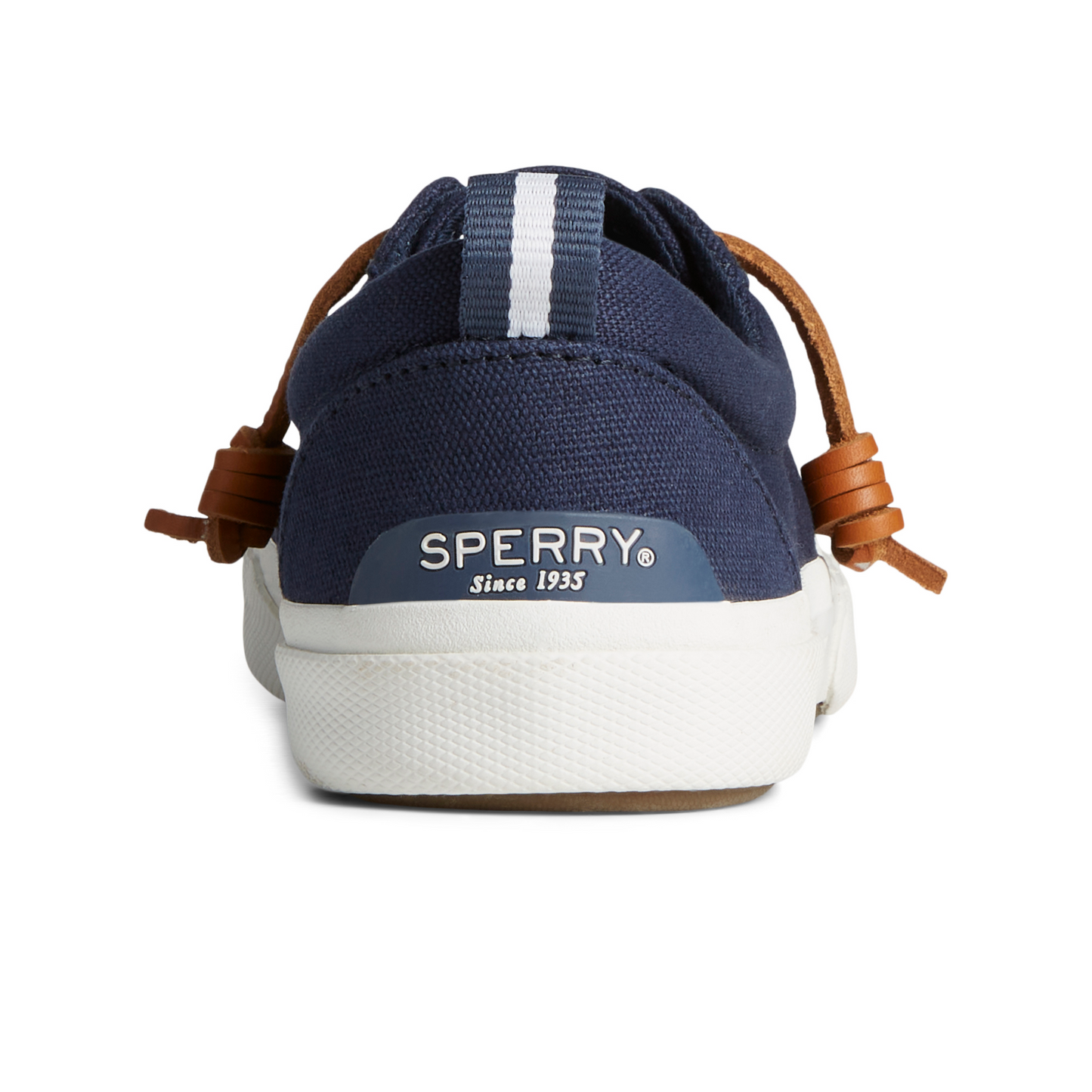 Sperry Women's Pier Wave Canvas Sneaker - Navy (STS85104)