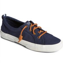 Load image into Gallery viewer, Sperry Women&#39;s Pier Wave Canvas Sneaker - Navy (STS85104)
