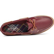 Load image into Gallery viewer, Sperry Women&#39;s Authentic Original Tumbled Leather Boat Shoe - Cordovan (STS85423)
