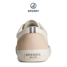 Load image into Gallery viewer, Sperry Men&#39;s SeaCycled™ Striper II Palm Sneaker Bone White (STS25132)
