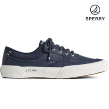 Load image into Gallery viewer, Sperry Men&#39;s Soletide Leather Sneaker - Navy (STS23169)
