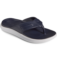 Load image into Gallery viewer, Sperry Women&#39;s Windward Float Flip Flop - Navy (STS86579)
