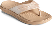 Load image into Gallery viewer, Sperry Women&#39;s Windward Float Flip Flop - Champagne (STS86582)
