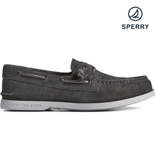 Load image into Gallery viewer, Sperry Women&#39;s Authentic Original PLUSHWAVE Checkmate Boat Shoe - Black (STS86655)
