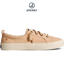 Load image into Gallery viewer, Sperry Women&#39;s Crest Vibe Tumbled Leather Sneaker - Ivory (STS87195)
