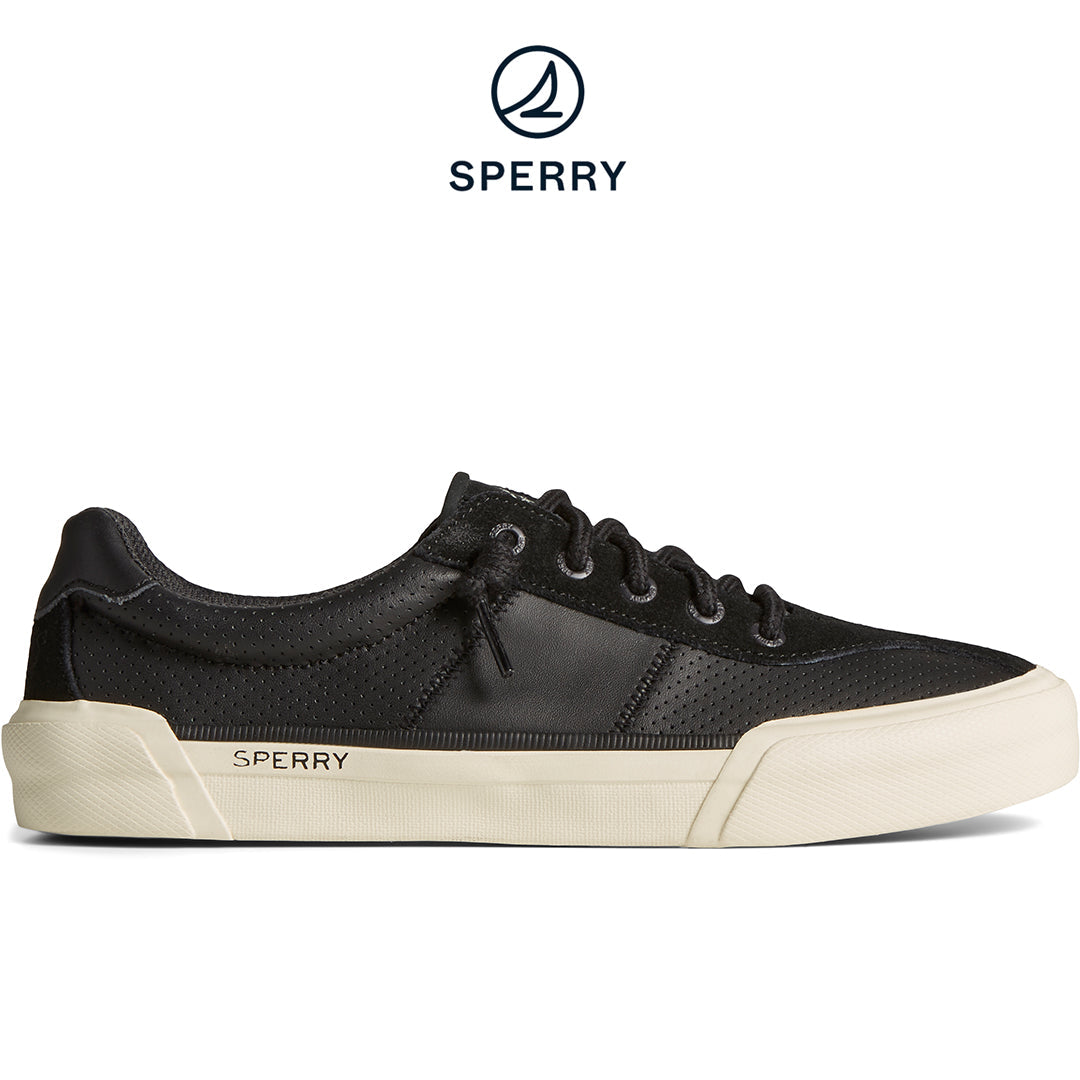Sperry Women's SeaCycled™ Soletide Racy Sneaker - Black (STS87316)