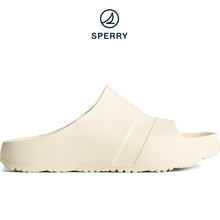 Load image into Gallery viewer, Sperry Women&#39;s Float Slide Cream Sandal (STS87382)
