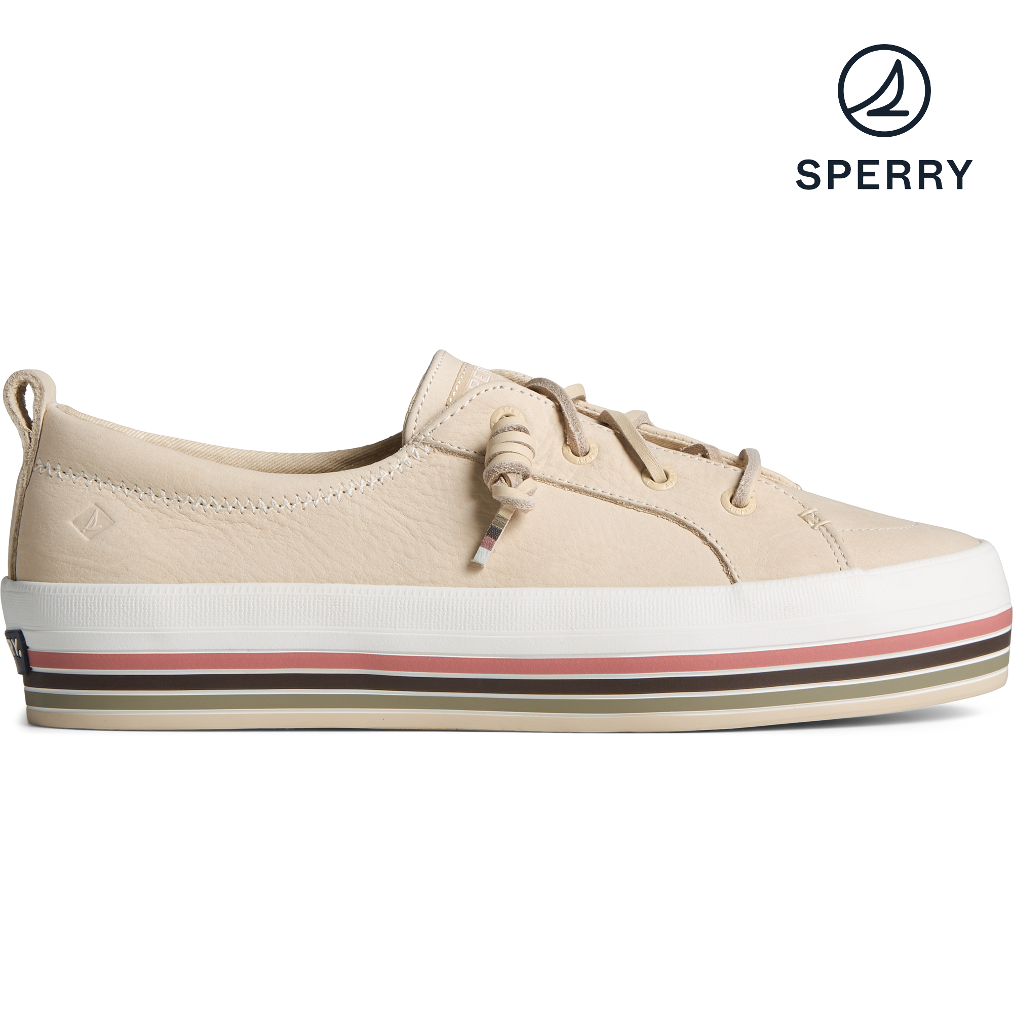 Women's crest vibe creeper leather sneaker on sale