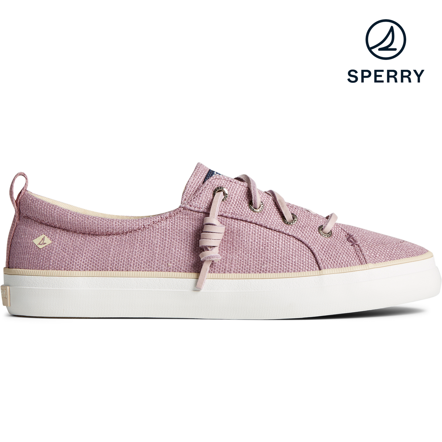 Sperry Women's Crest Vibe Hemp Sneaker - Lavender (STS88245)