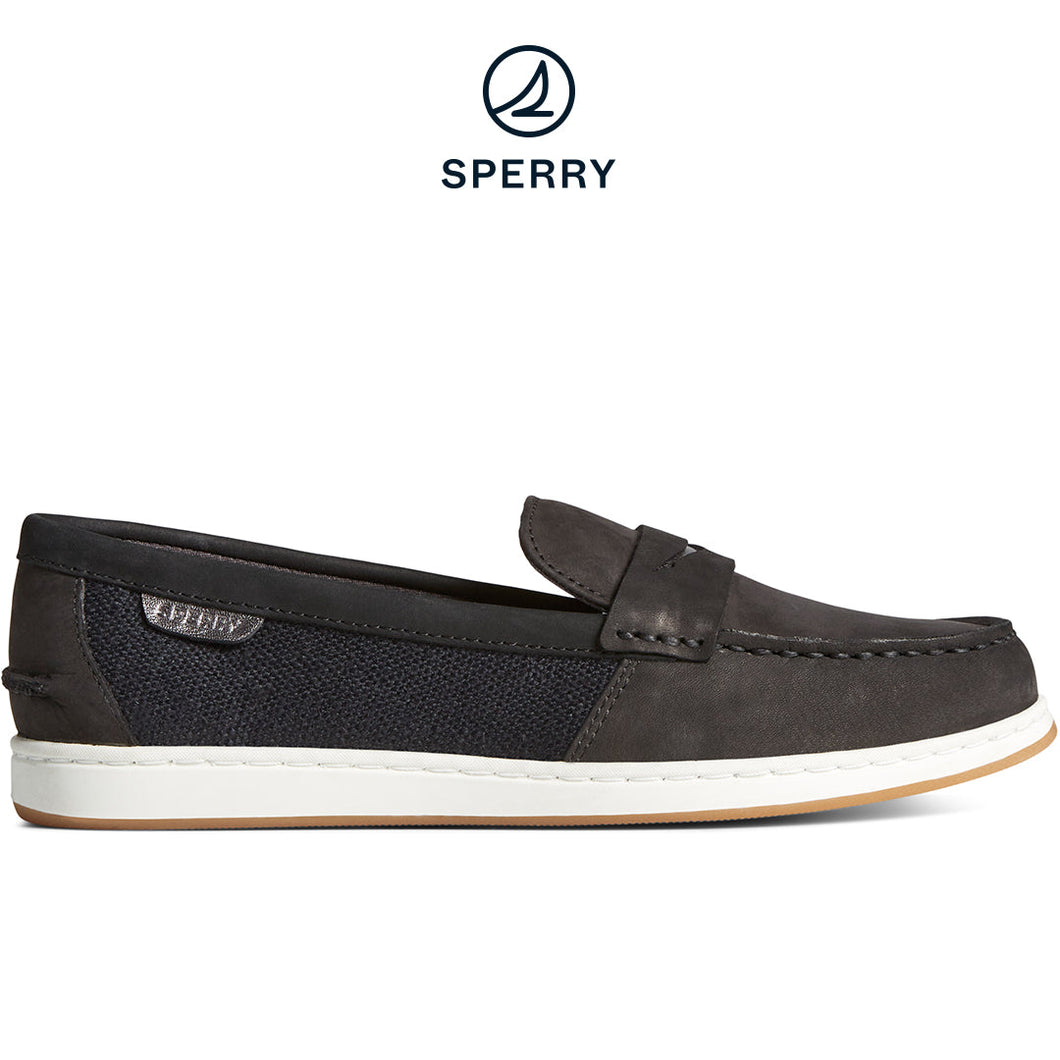 Sperry Women's Coastfish Loafer Black (STS88767)