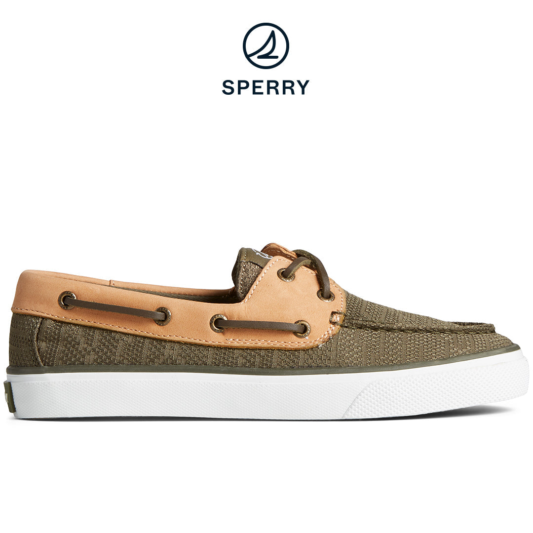 Sperry Women's SeaCycled™ Bahama 2.0 Jacquard Sneaker Olive (STS88857)