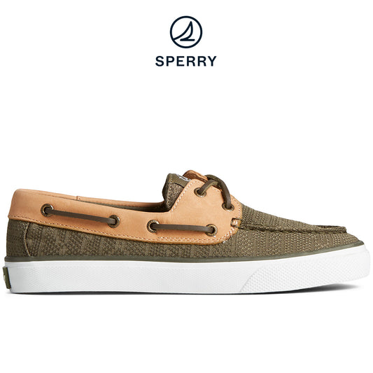 Sperry Women's SeaCycled™ Bahama 2.0 Jacquard Sneaker Olive (STS88857)