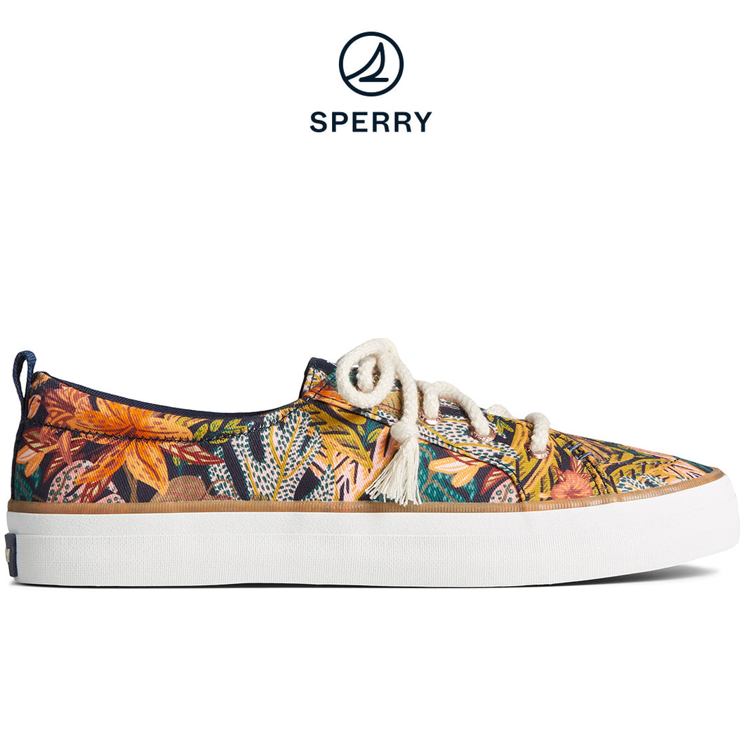Sperry Women's SeaCycled™ Crest Vibe Island Floral Sneaker Multi (STS88911)