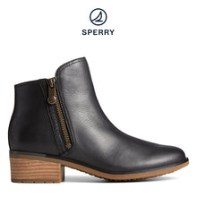 Load image into Gallery viewer, Sperry Women&#39;s Seaport Storm 2.0 Leather Boot Black (STS88972)
