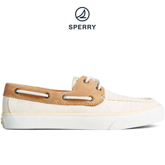 Sperry Women's SeaCycled™ Bahama 2.0 Jacquard Sneaker Off White (STS89015)