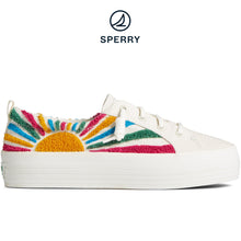 Load image into Gallery viewer, Sperry Women&#39;s SeaCycled™ Crest Vibe Platform Resort Sneaker White (STS89058)
