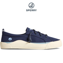 Load image into Gallery viewer, Sperry Women&#39;s SeaCycled™ Crest Seaburst Sneaker Navy (STS89090)
