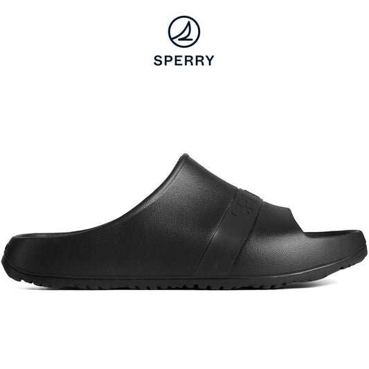 Sperry Women's Float Slide Tonal Sandal Black (STS89282)