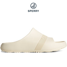 Load image into Gallery viewer, Sperry Women&#39;s Float Slide Tonal Sandal Cream (STS89283)
