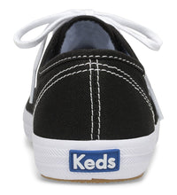 Load image into Gallery viewer, Keds Women&#39;s Champion Canvas Black Wf34100
