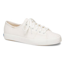 Load image into Gallery viewer, Keds Women&#39;s Kickstart Iridescent Canvas Cream Wf59562
