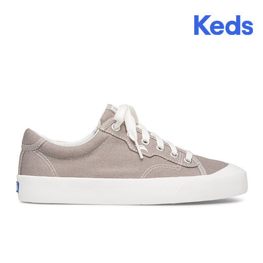 Keds Women's Crew Kick 75 Canvas--Gry-Grey WF62481