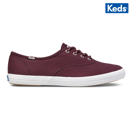 Keds Women's Champion Seasonal Solids Wine Wf63170