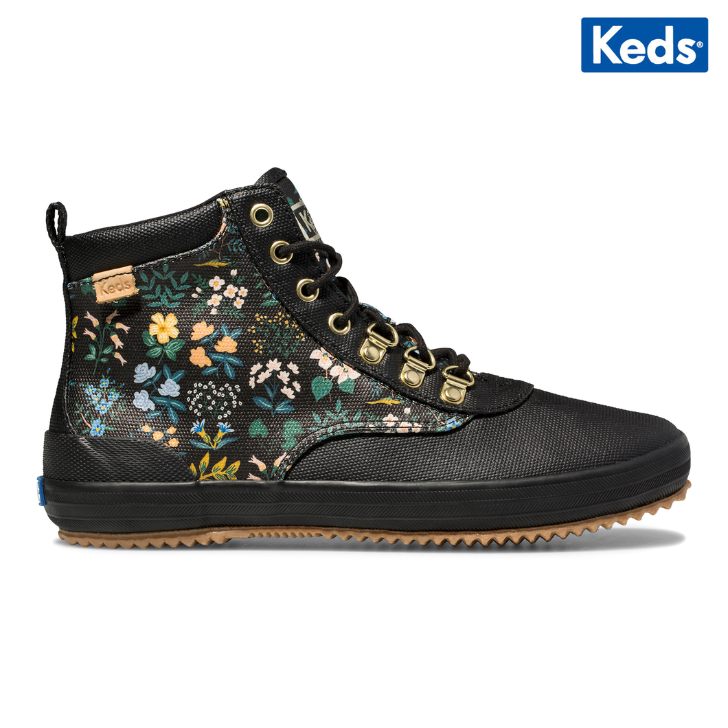 Keds Women's Scout Boot Rpc Wildflower Black Wf63396