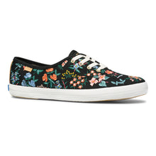 Load image into Gallery viewer, Keds Women&#39;s Champion Rpc Embroidered Wildflower Black Wf63849
