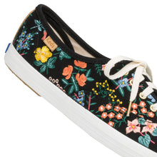 Load image into Gallery viewer, Keds Women&#39;s Champion Rpc Embroidered Wildflower Black Wf63849
