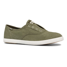 Load image into Gallery viewer, Keds Women&#39;s Chillax Washable Feat. Organic Cotton Olive | WF65434
