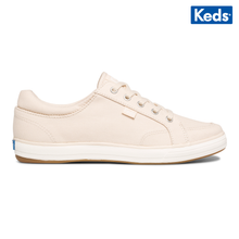 Load image into Gallery viewer, Keds Women&#39;S Center II Canvas Lace-up Sneaker (Latte) WF65720
