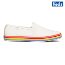 Load image into Gallery viewer, Keds x kate spade new york Women&#39;s Double Decker Twill White (WF66111)
