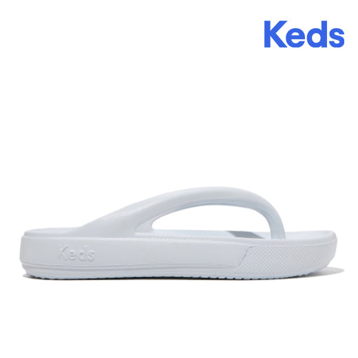 Keds Women's Soft Thong Flip Flop Blue (Wf67925)