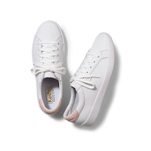 Load image into Gallery viewer, Keds Women&#39;s Ace Leather White/Blush | WH57442
