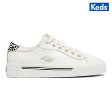 Load image into Gallery viewer, Keds Women&#39;s Crew Kick Alto Leather Cream Leopard| WH64603
