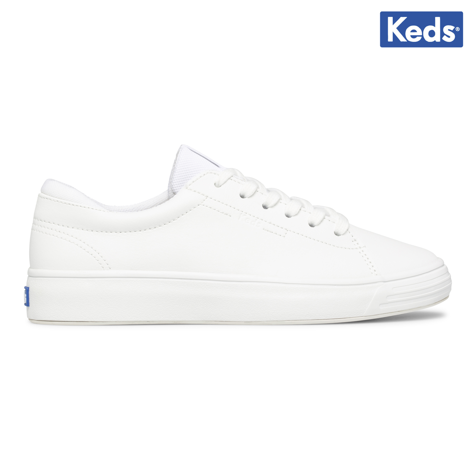 White cheap leather keds