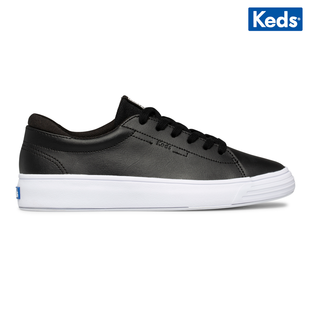 Keds Women's Alley Leather Black (WH65870)