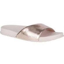 Load image into Gallery viewer, Sperry Ladies Shell Slide Metallic / Rose Gold
