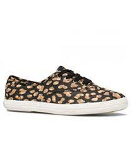 Load image into Gallery viewer, Keds Women&#39;s Champion Leopard Black/Tan
