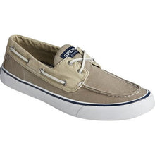 Load image into Gallery viewer, Sperry Men&#39;s Bahama II Salt Washed Sneaker -Oyster/Khaki (STS22019)
