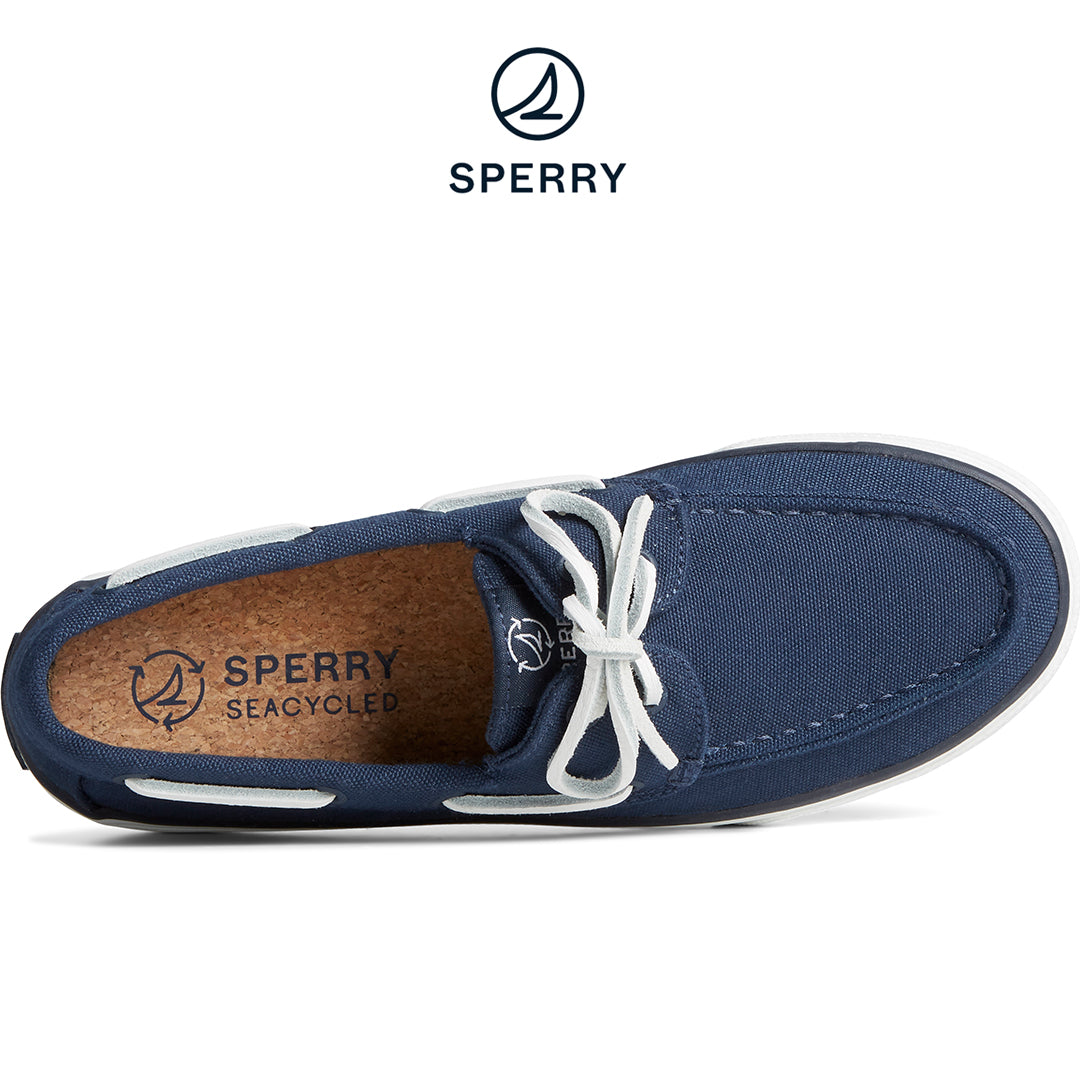 Sperry Women's SeaCycled™ Bahama 2.0 Sneaker Navy (STS88706)