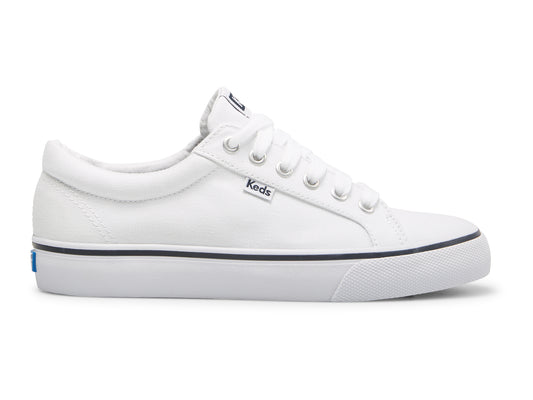 Keds Women's Jump Kick Canvas White (WF66752)