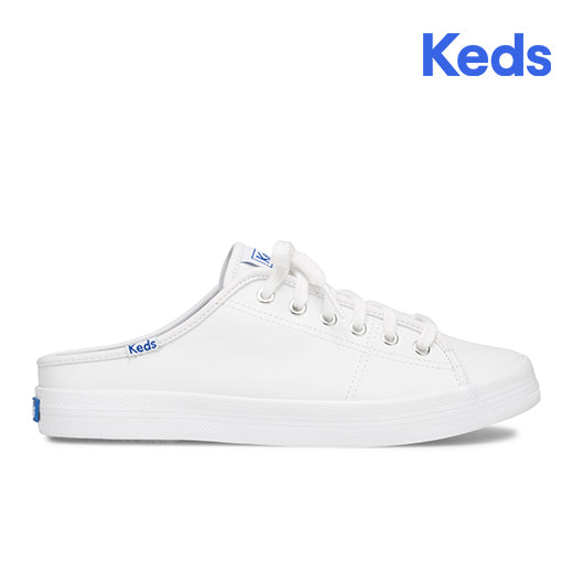 Keds Women's Kickstart Mule Leather White (WH62558)